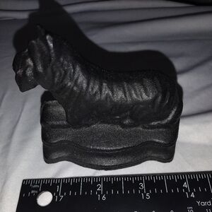 Vintage Scottish Terrier Scotty Dog door stop/wedge. Cast iron